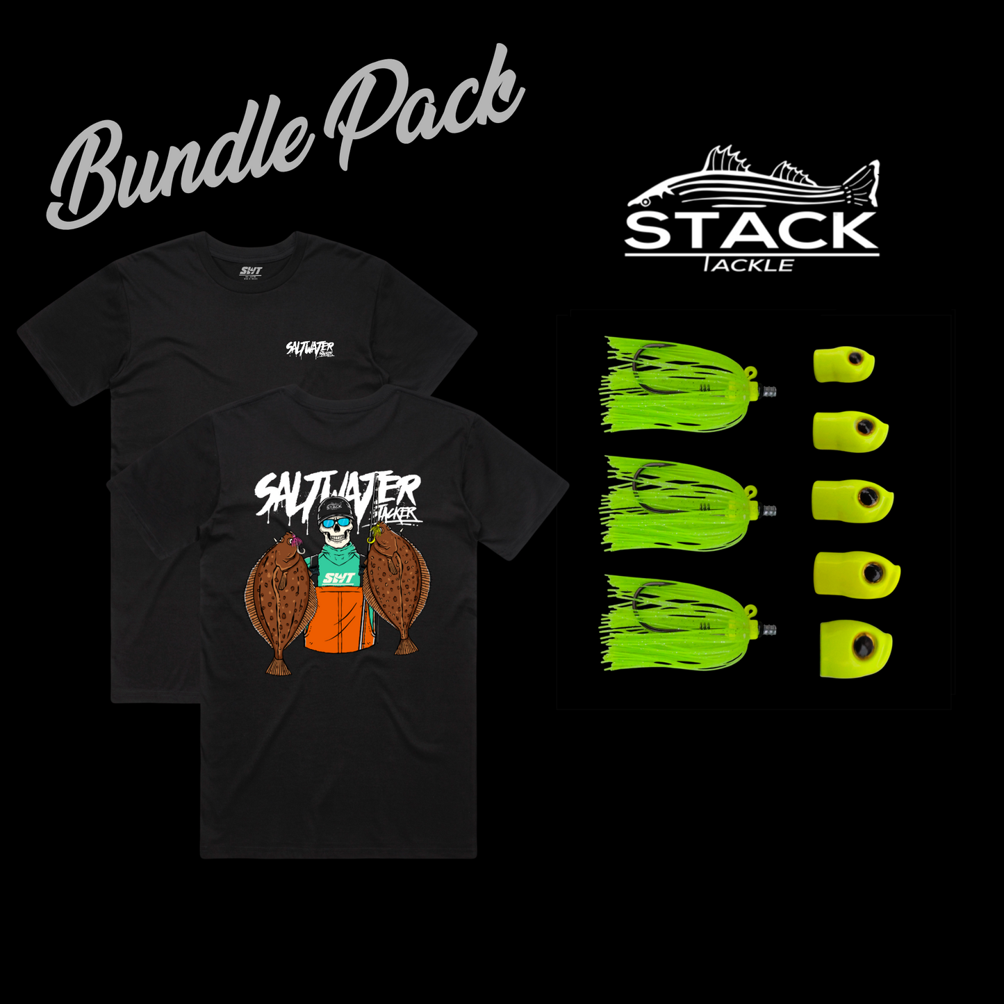 Saltwater Stacker/Chartreuse