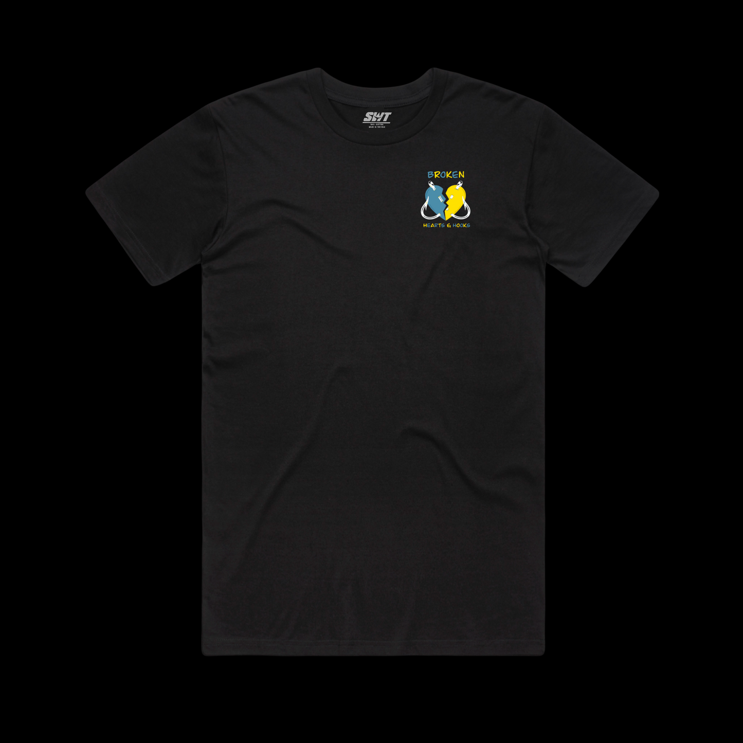 Broken Hooks and Hearts Short Sleeve T-Shirt