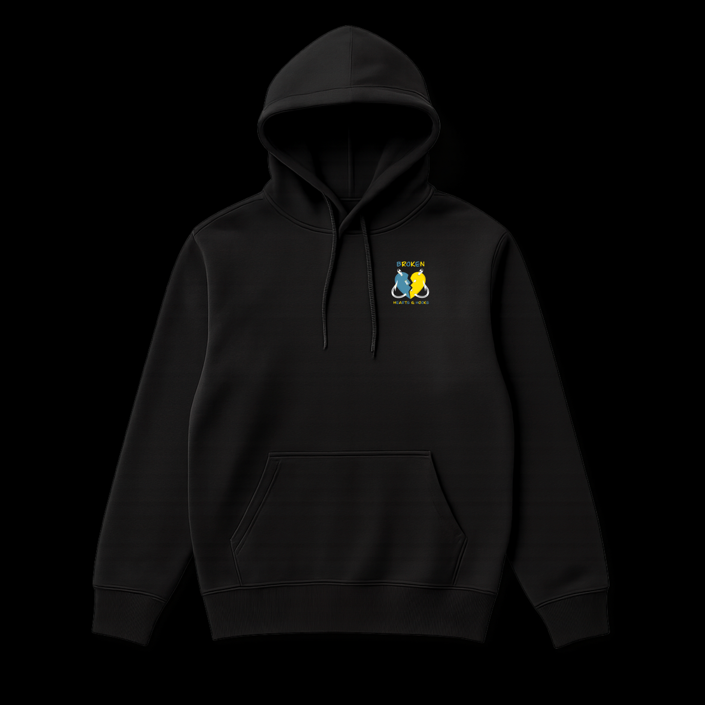 Broken Hooks and Hearts Hoodie