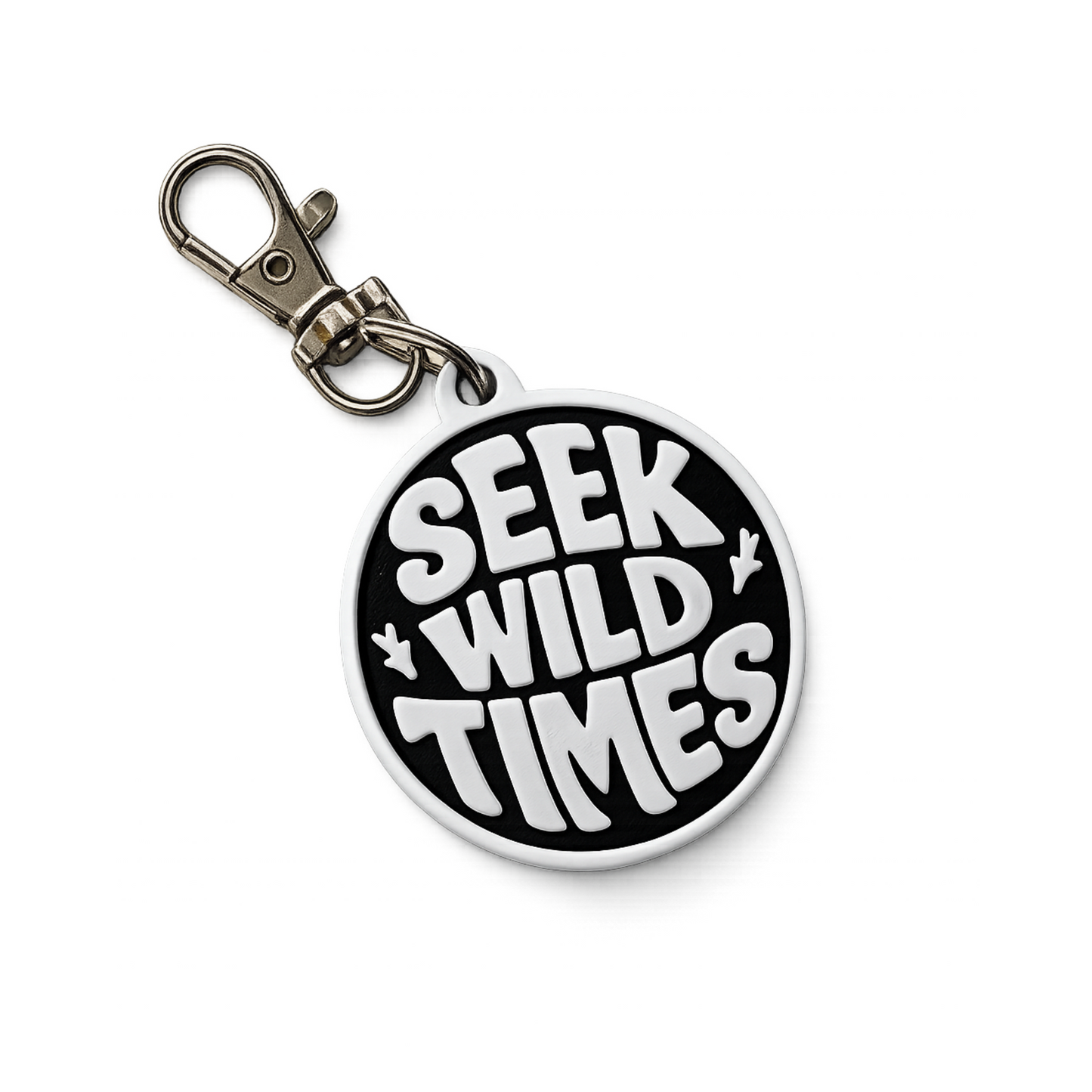 Seek Wild Times Keychain