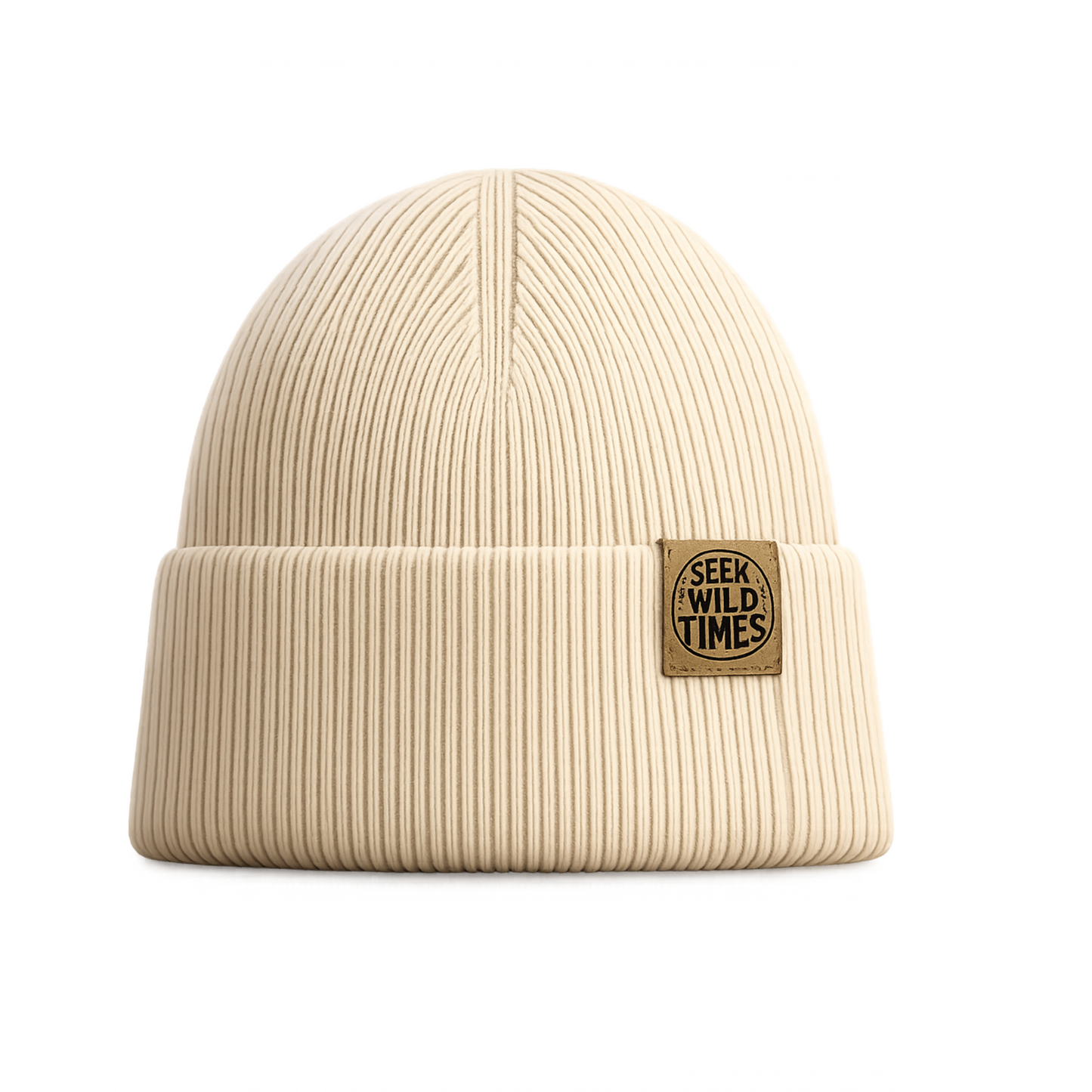 Seek Wild Times Tall Cuff Beanie