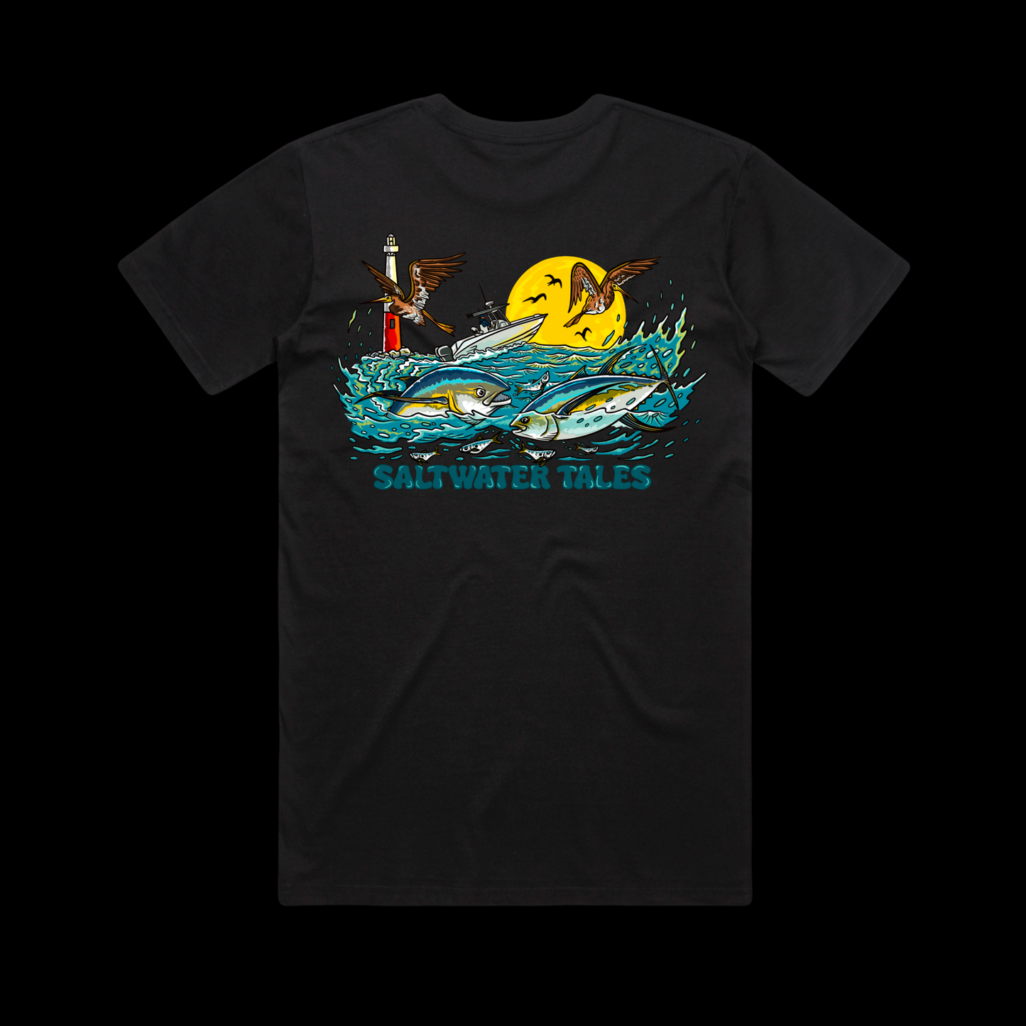 Run and Gun Tuna Short Sleeve T-Shirt
