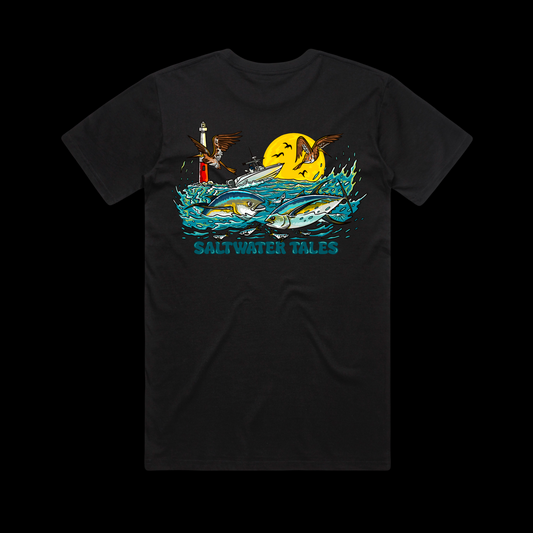 Run and Gun Tuna Short Sleeve T-Shirt