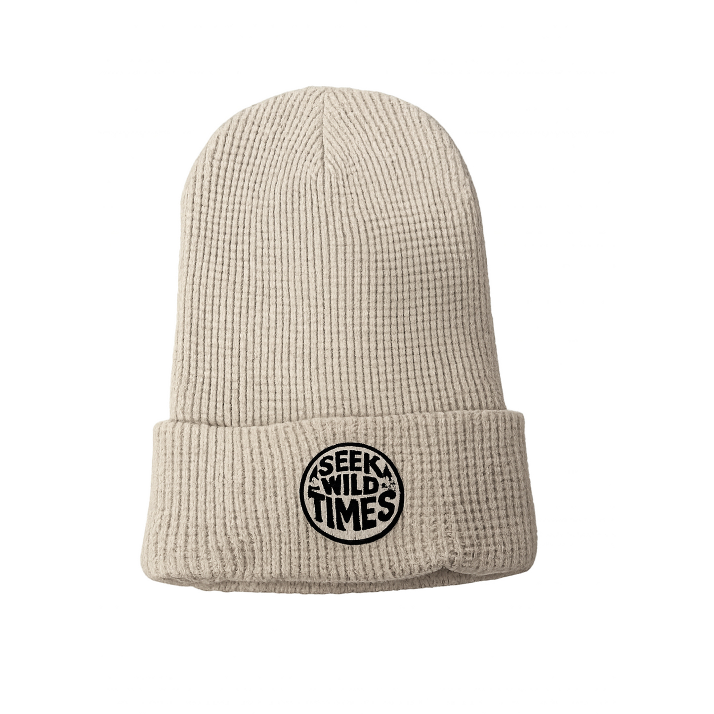 Seek Wild Times Waffle Beanie