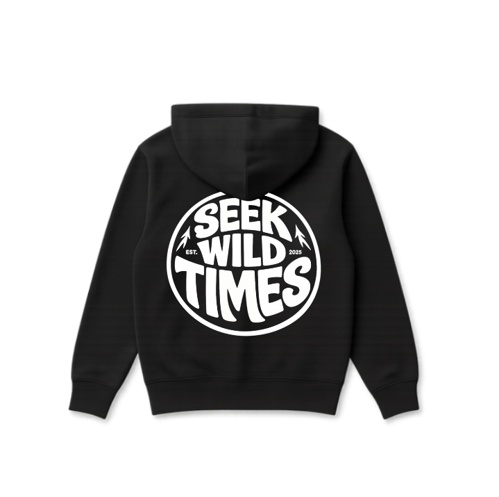 Seek Wild Times Hoodie (Black)